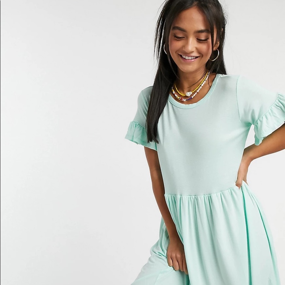 Wednesday girl mini cotton dress